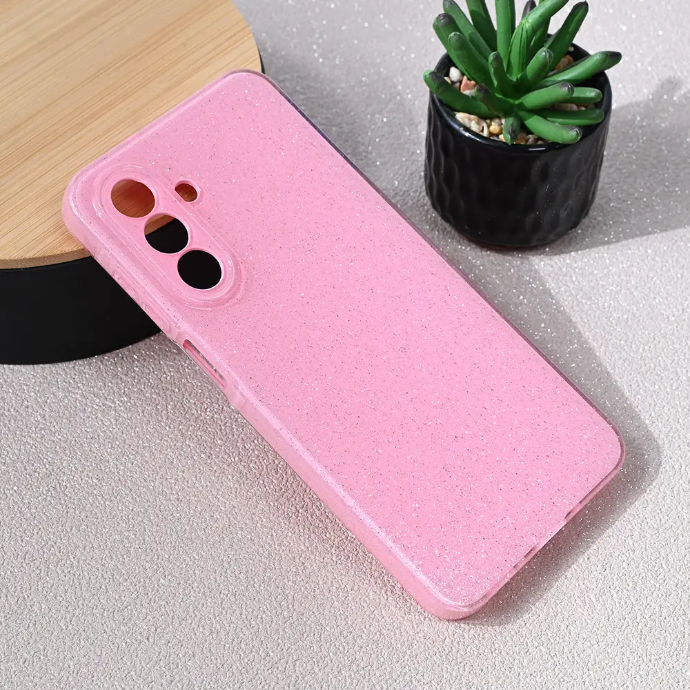 Torbica Sparkle Dust za Samsung A266B Galaxy A26 5G Roze