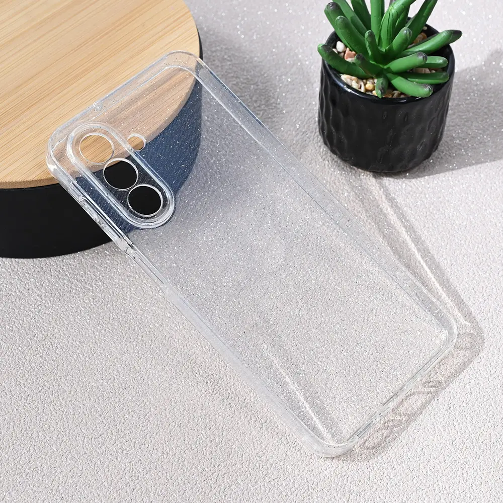 Torbica Sparkle Dust za Samsung A266B Galaxy A26 5G Transparent