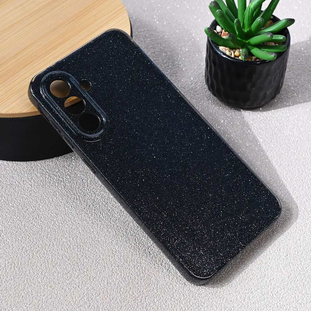 Torbica Sparkle Dust za Samsung A366B Galaxy A36 5G Crna