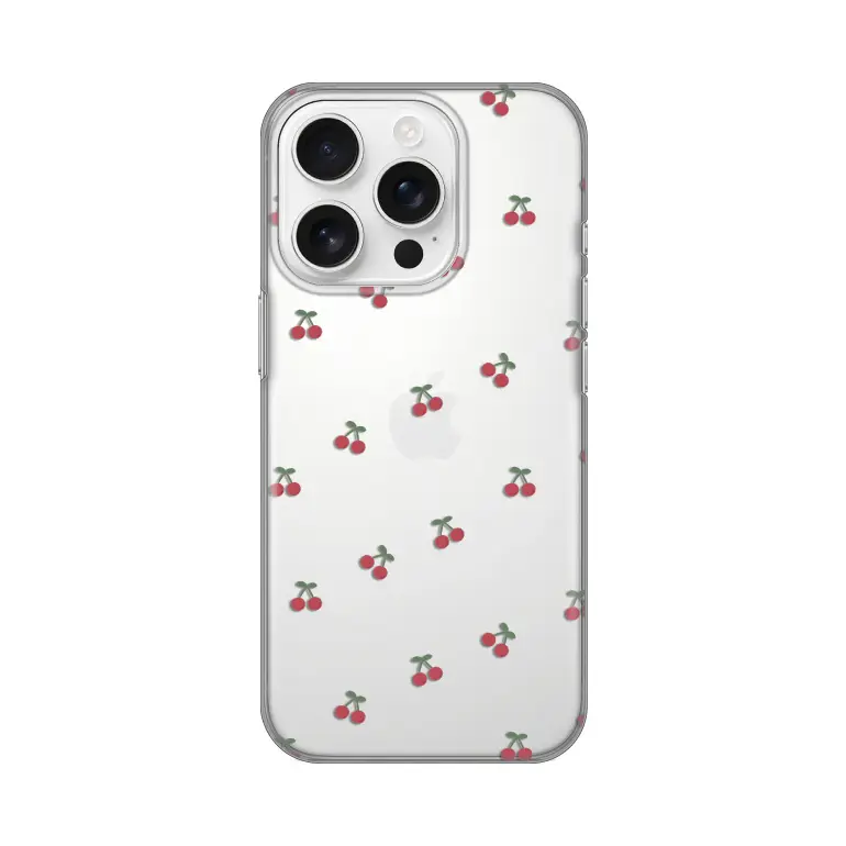 Torbica Silikonska Print Skin za Iphone 16 Pro 6.3 Little Cherry