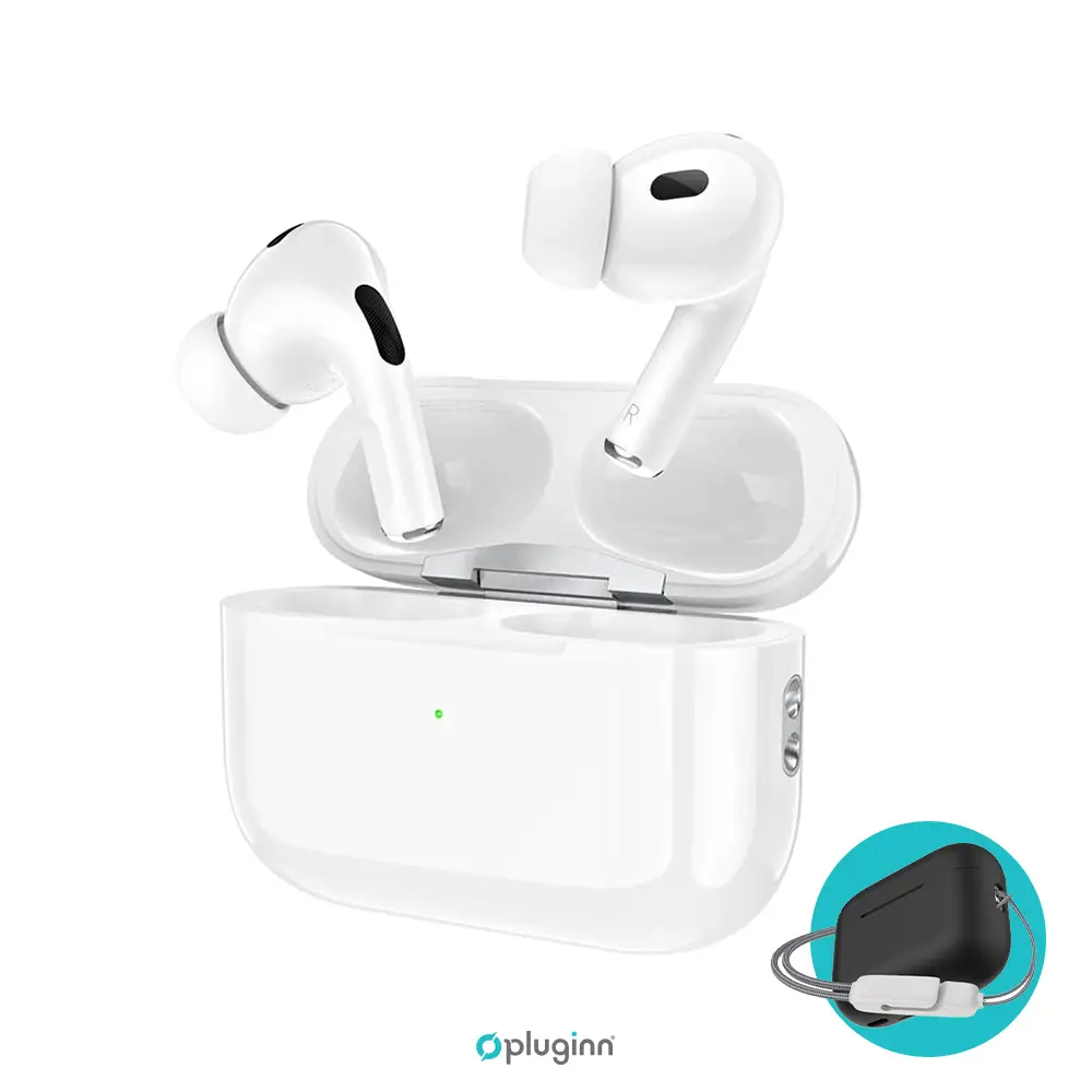 Bluetooth Slusalice Pluginn Airbuds Pro Bele