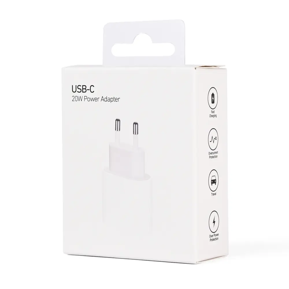 Kucni Punjac PD Fast Charger 20W za Iphone 11-14 CE Beli