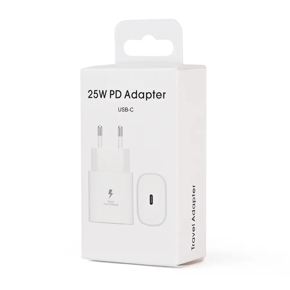 Kucni Punjac PD Fast Charger 25W za Samsung CE Beli