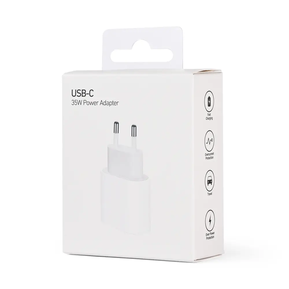 Kucni Punjac PD Fast Charger 35W za Iphone 15-16 CE Beli
