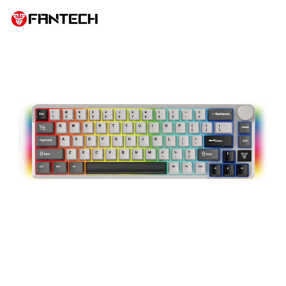 Tastatura Mehanicka Gaming Fantech MK919 Atom PRO66 Siva (red Switch)
