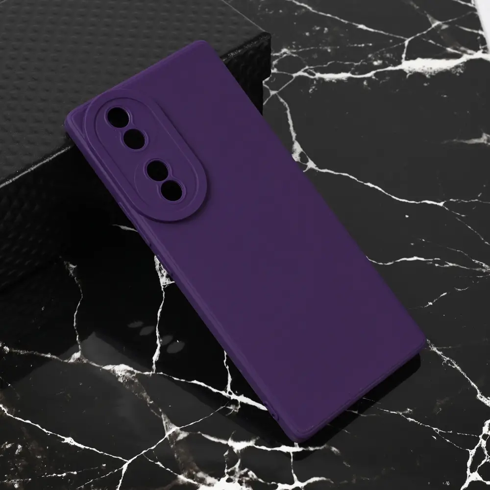 Torbica Teracell Giulietta za Huawei Honor 70 Mat Tamno Ljubicasta