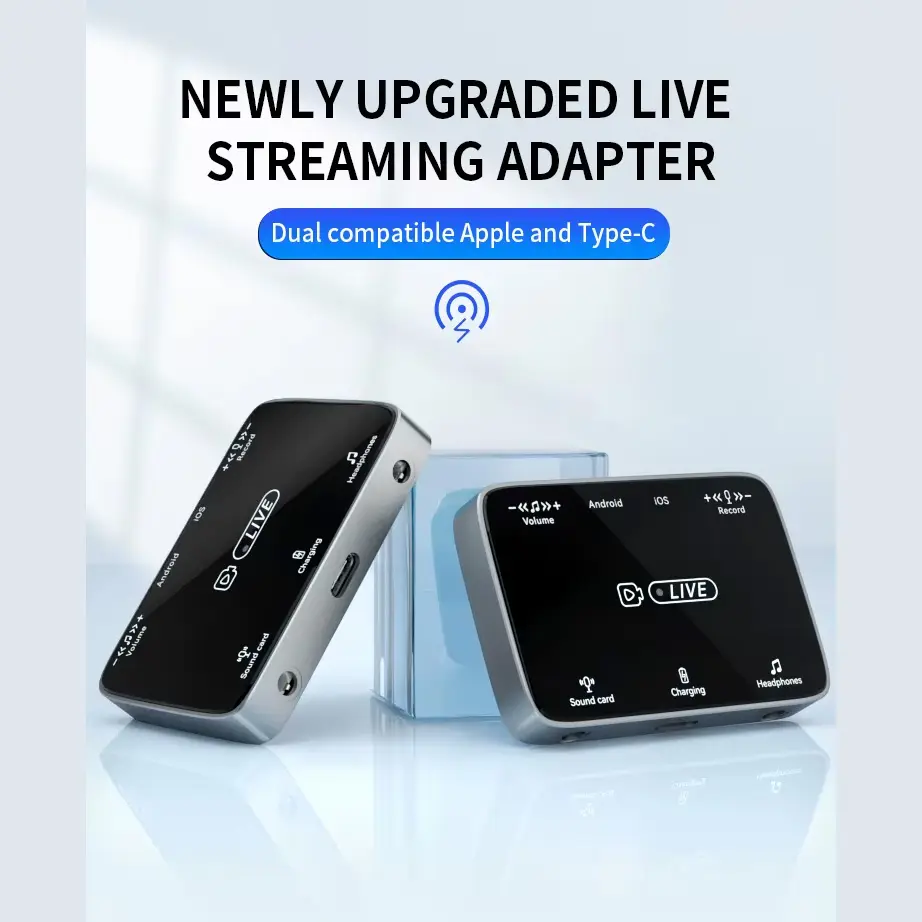Zvucna Karta za Streaming JWD Crna