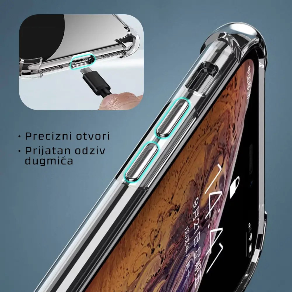 Torbica Transparent Ice Cube za Honor X8C