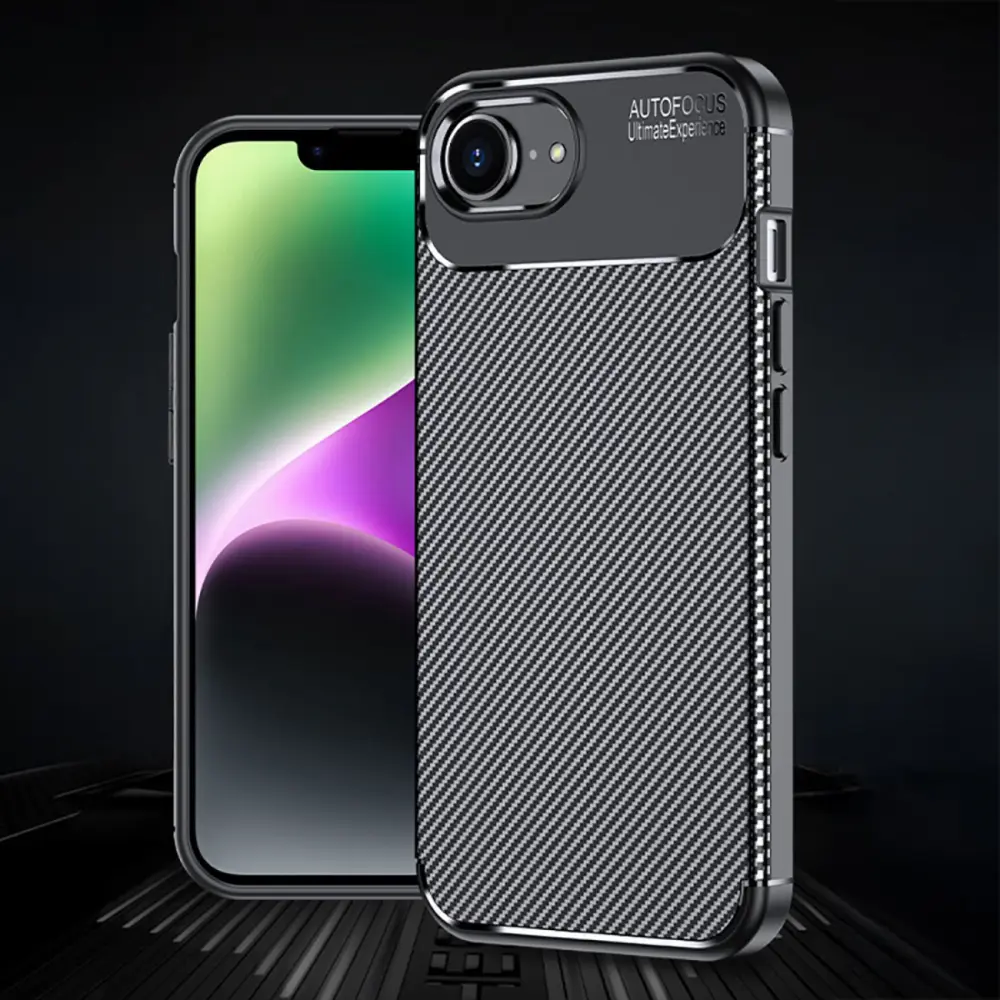 Torbica Defender Carbon za Iphone 16e/17e 6.1 Crna