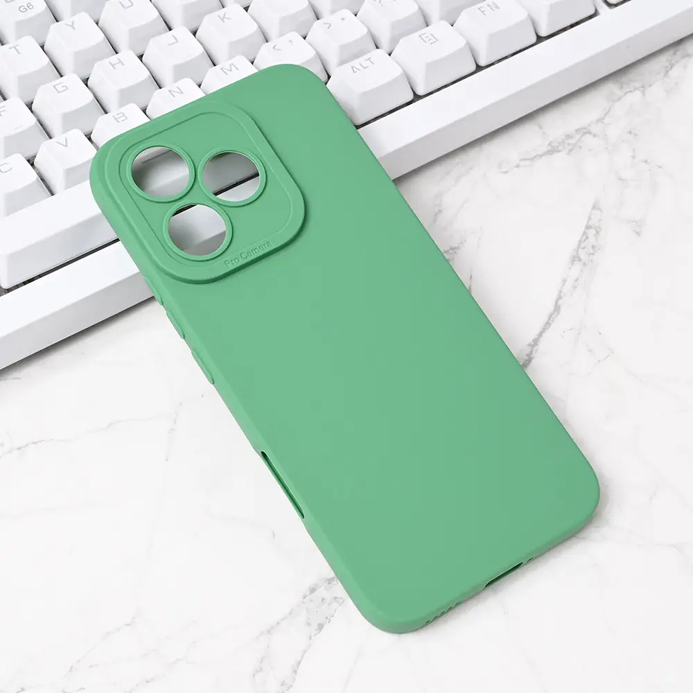 Torbica Silikon Pro Camera za Honor 400 Lite Zelena