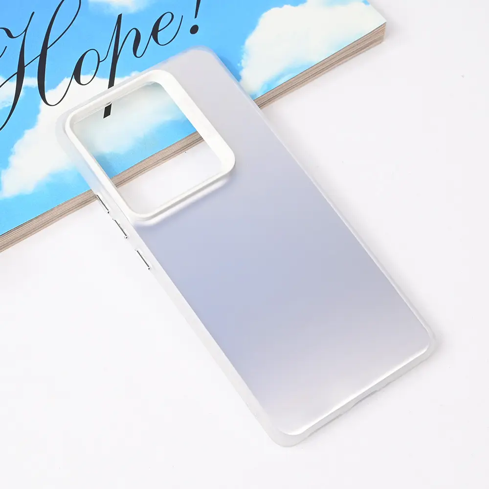 Torbica Clear za Xiaomi Redmi Note 14S Srebrna