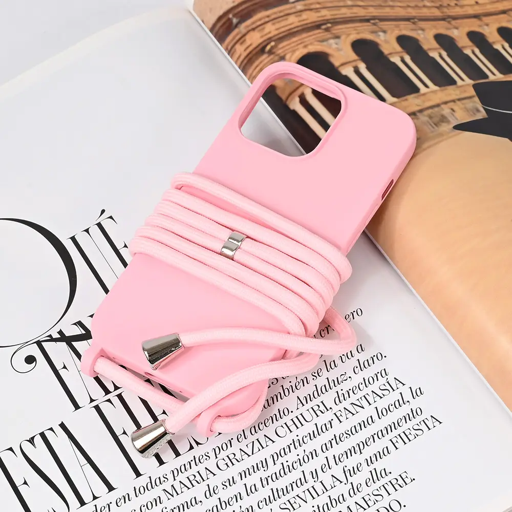 Torbica Crossbody za Iphone 13 Pro 6.1 Roze