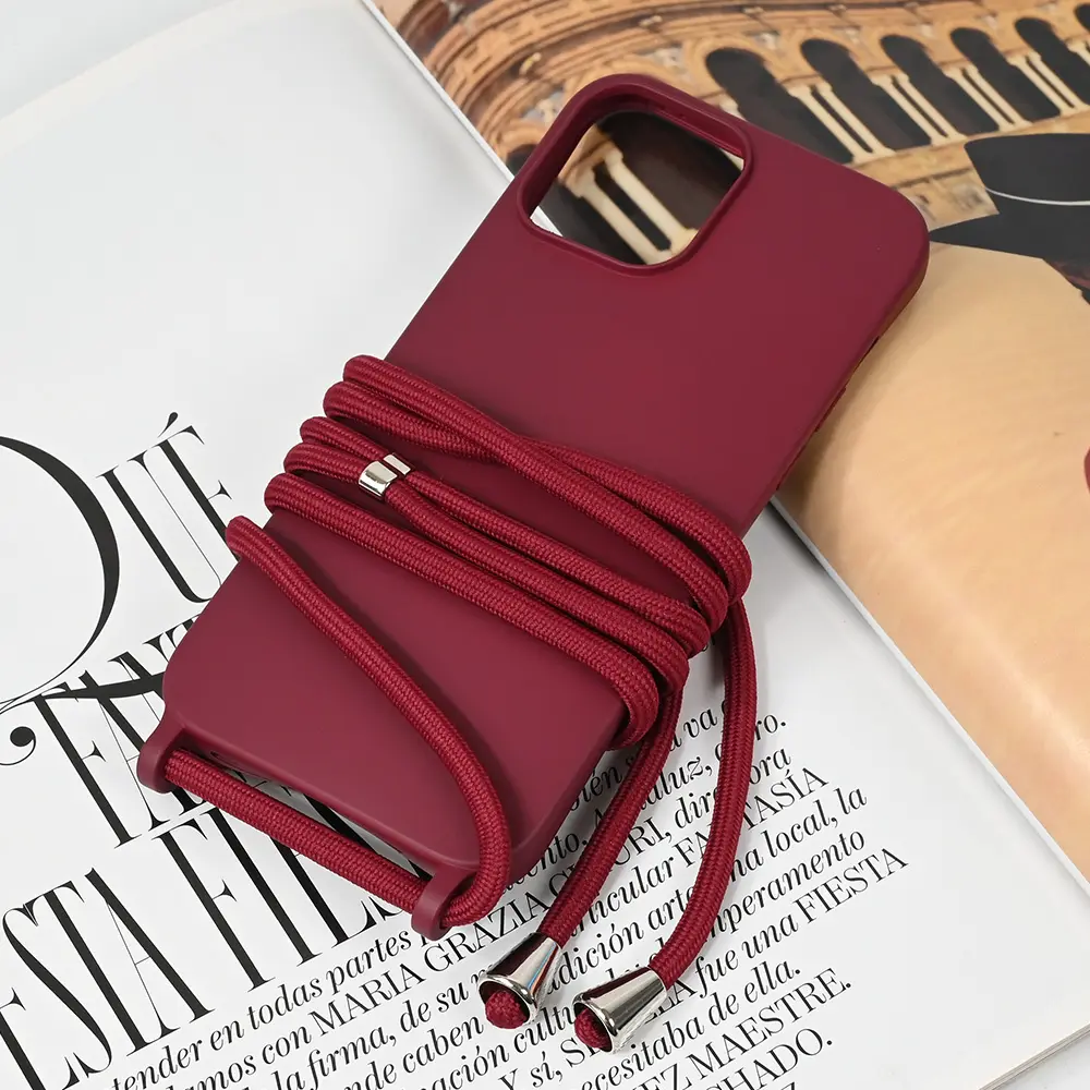 Torbica Crossbody za Iphone 13 Pro Max 6.7 Bordo