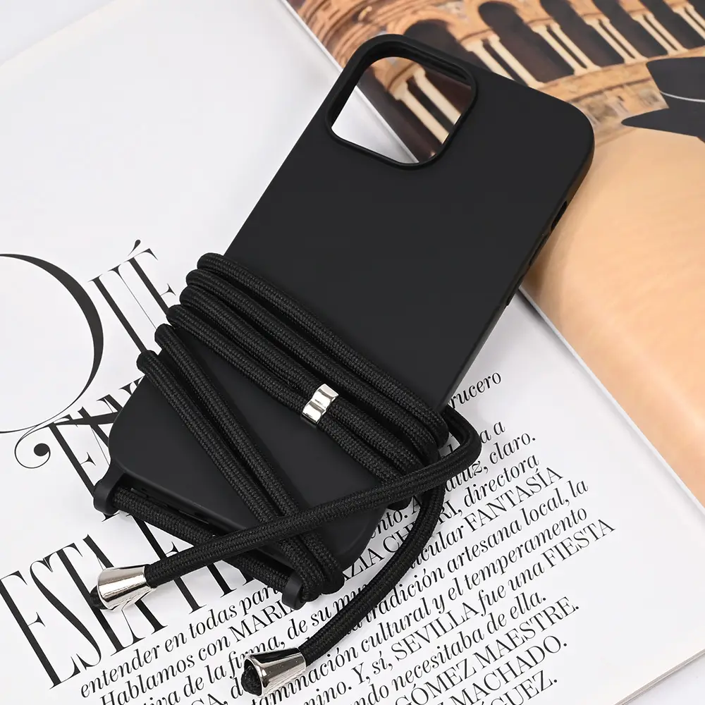Torbica Crossbody za Iphone 13 Pro Max 6.7 Crna