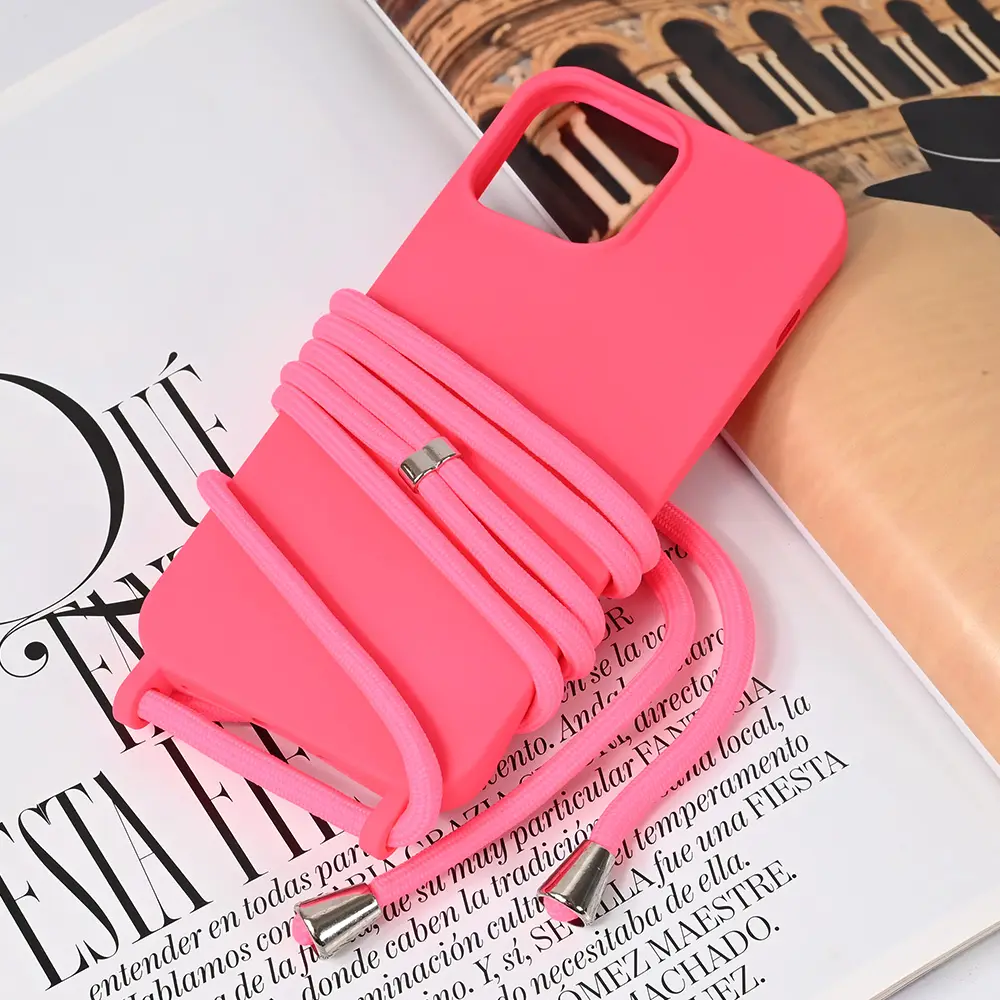 Torbica Crossbody za Iphone 13 Pro Max 6.7 Pink