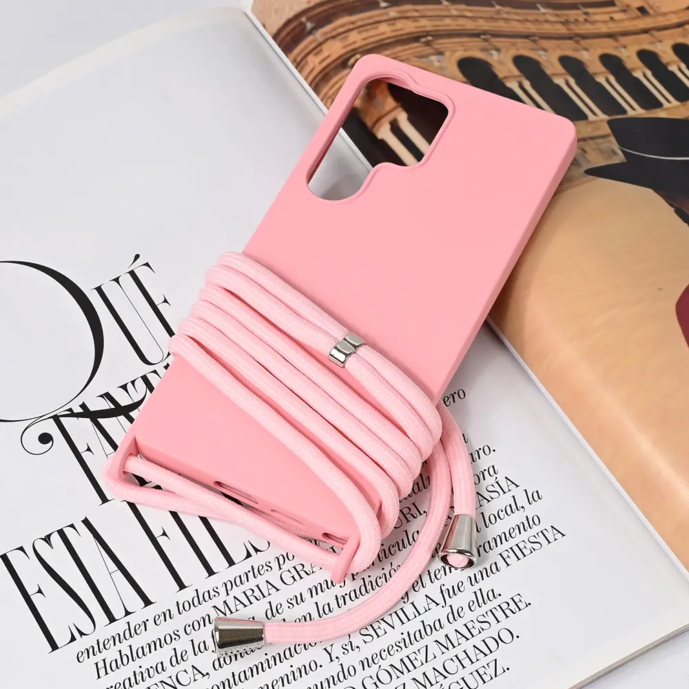 Torbica Crossbody za Samsung S938B Galaxy S25 Ultra Roze