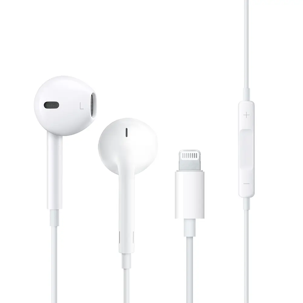 Slusalice Pluginn EAR7 Lightning Bele