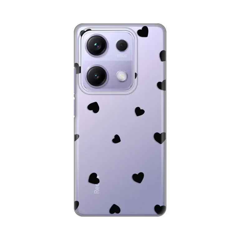 Torbica Silikonska Print Skin za Xiaomi Redmi Note 14S Hearts
