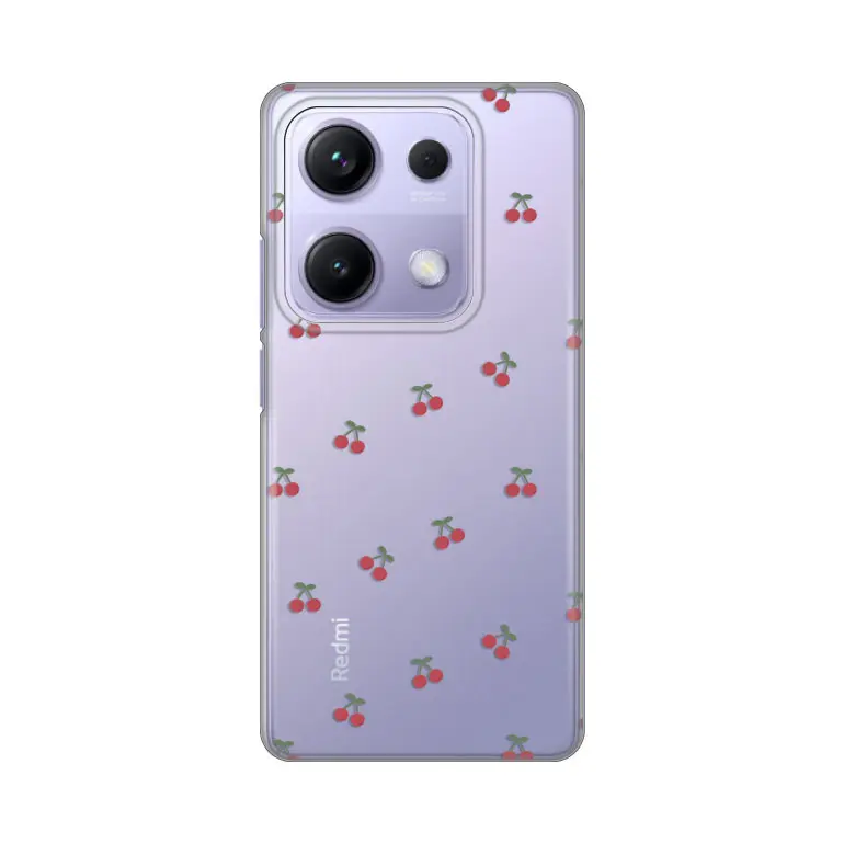 Torbica Silikonska Print Skin za Xiaomi Redmi Note 14S Little Cherry