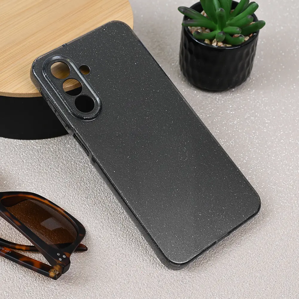 Torbica Sparkle Dust za Samsung A266B Galaxy A26 5G Siva