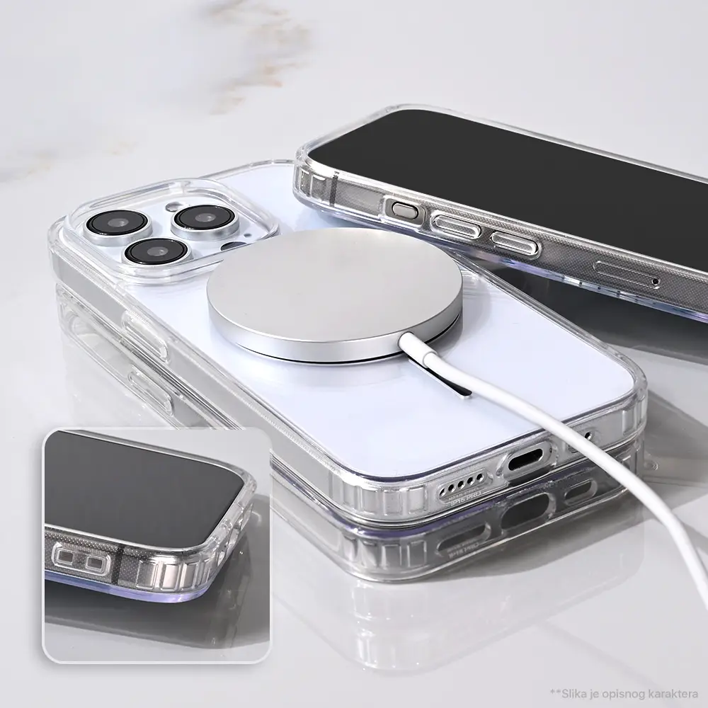 Torbica Magsafe Color Line za Iphone 13/14 6.1 Roze