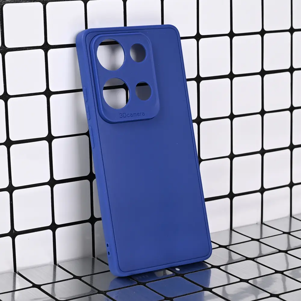 Torbica 3D Camera za Xiaomi Redmi Note 14S Tamno Plava