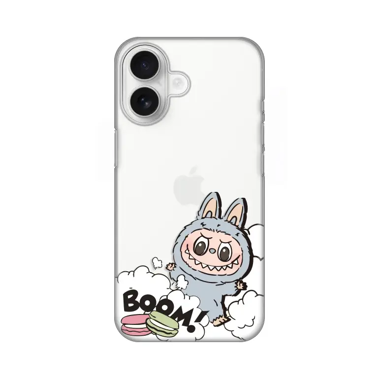 Torbica Silikonska Print Skin za Iphone 16 6.1 La Bubu Macaron