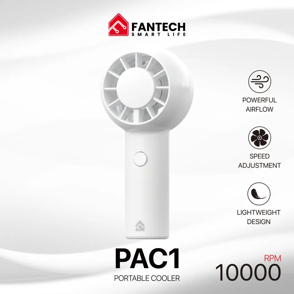 Rucni Ventilator Fantech PAC1 Beli