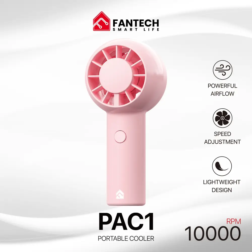 Rucni Ventilator Fantech PAC1 Pink