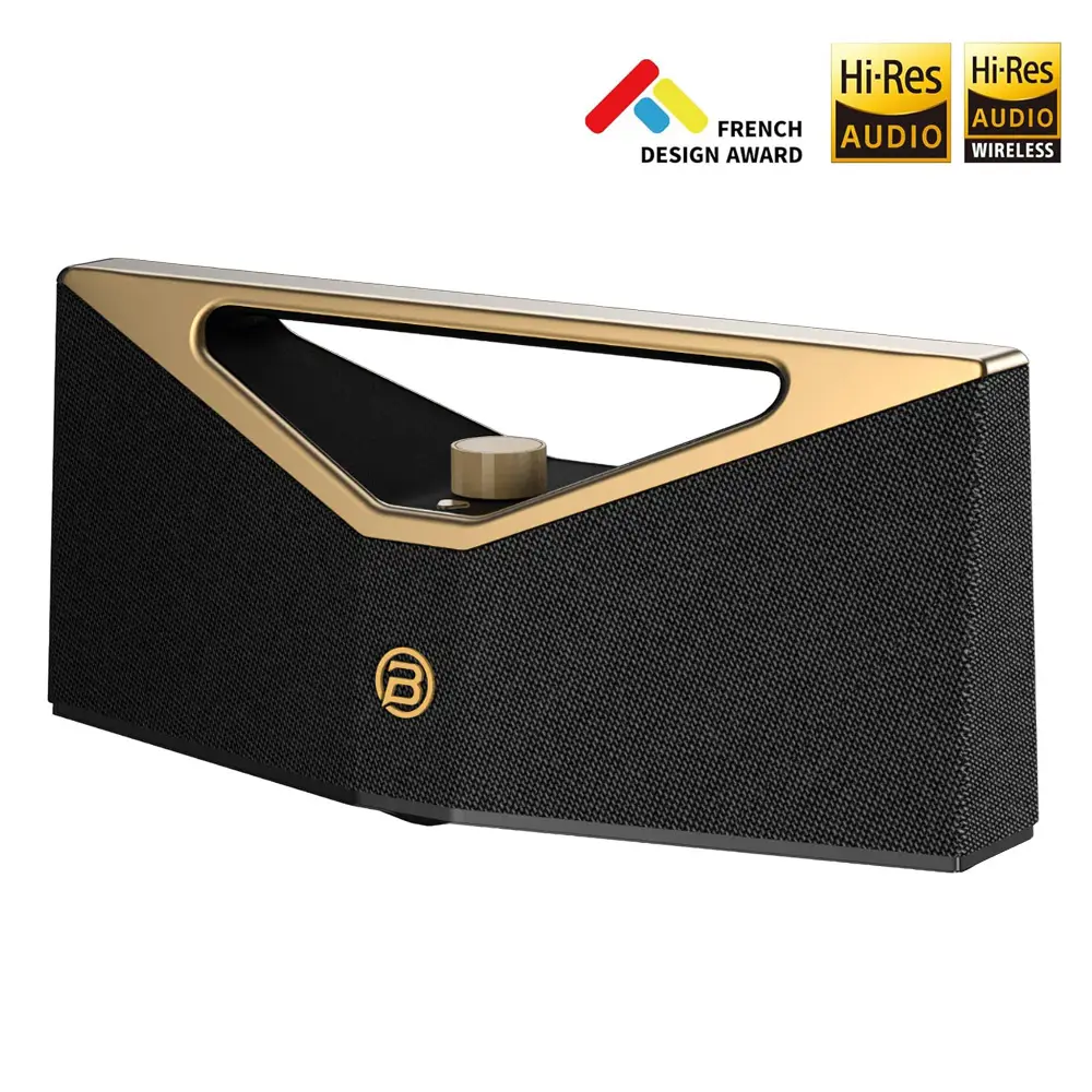 Bluetooth Zvucnik Bugani Brief Pro Bs12303 Crno-zlatni