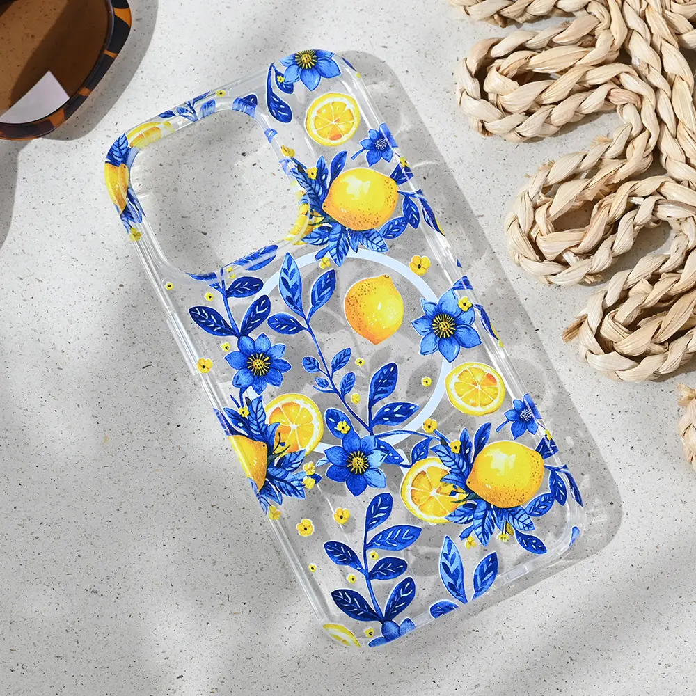 Torbica Print Magsafe za Iphone 15 Pro 6.1 Mediteran Lemon