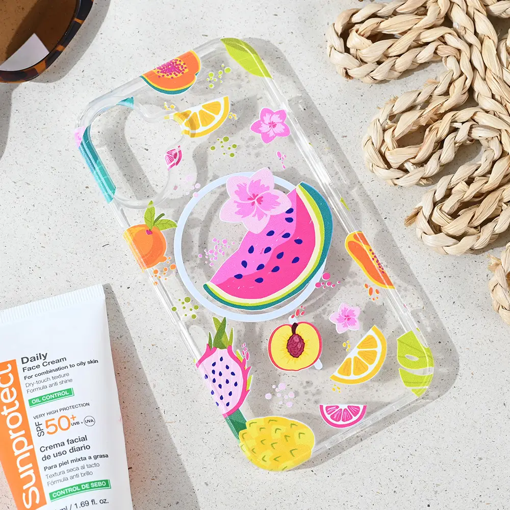 Torbica Print Magsafe za Iphone 16 6.1 Summer Fruits