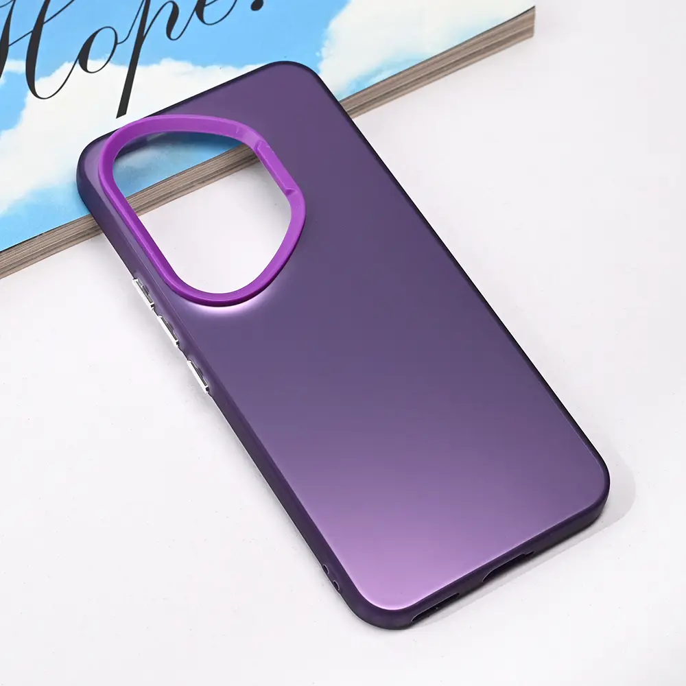Torbica Clear za Honor 400 Pro Ljubicasta