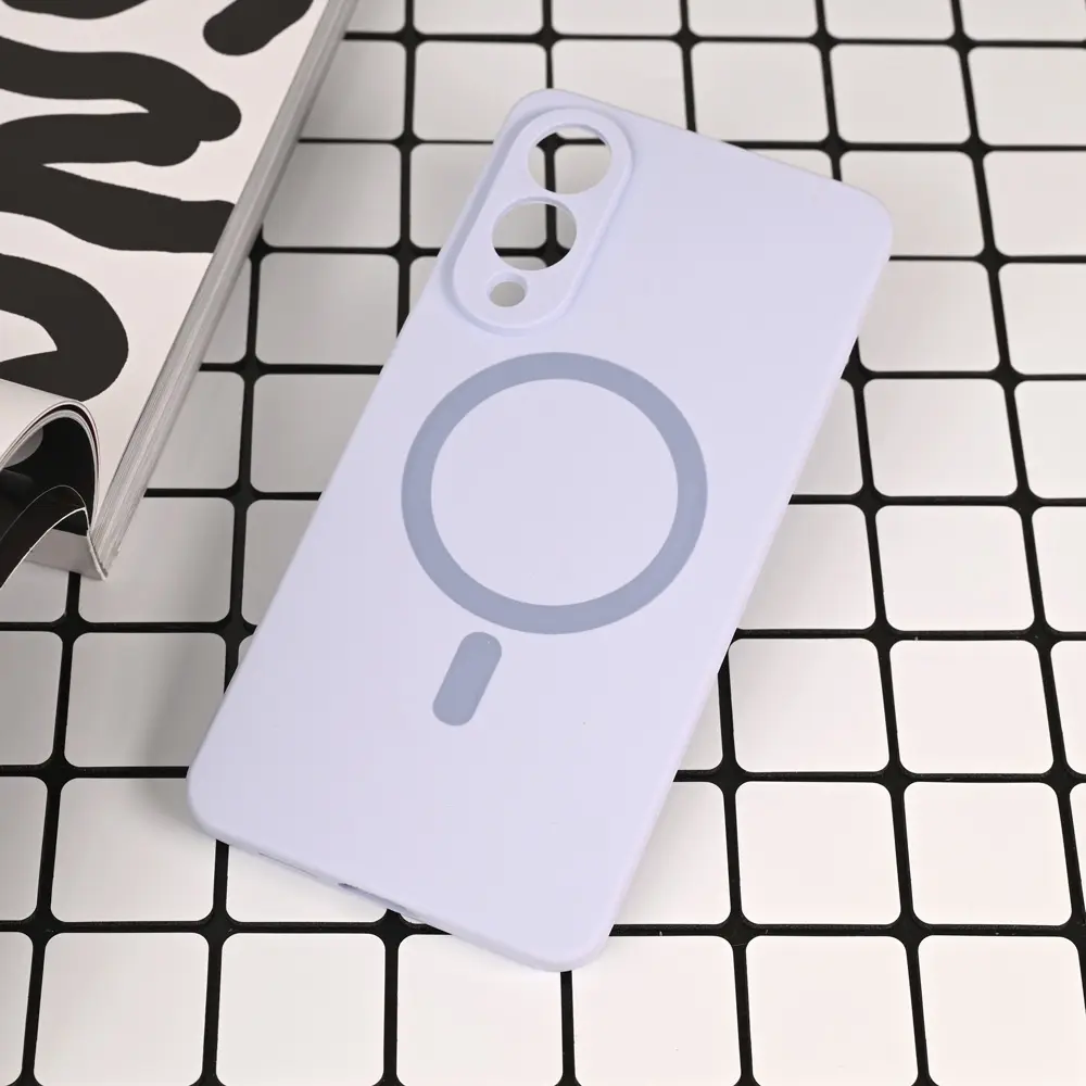 Torbica Magsafe Pure Color za Samsung S937B Galaxy S25 Edge Svetlo Plava