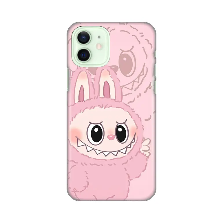 Torbica Silikonska Print za Iphone 12/12 Pro 6.1 La Bubu Pink