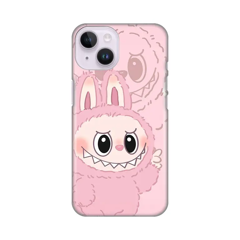Torbica Silikonska Print za Iphone 14 6.1 La Bubu Pink