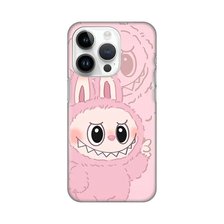 Torbica Silikonska Print za Iphone 14 Pro 6.1 La Bubu Pink
