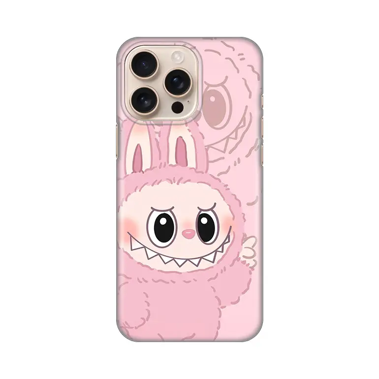 Torbica Silikonska Print za Iphone 16 Pro Max 6.9 La Bubu Pink
