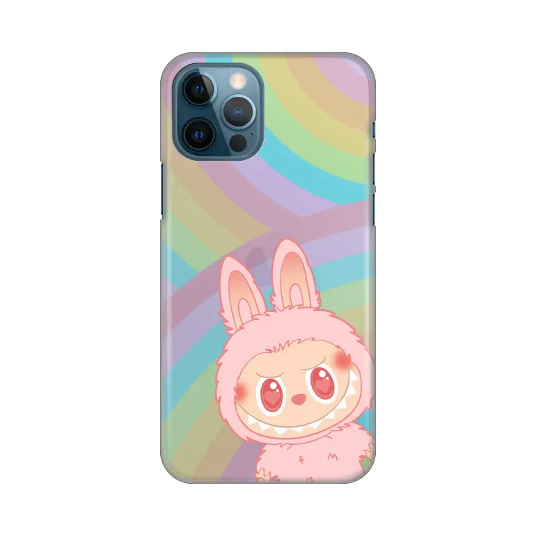 Torbica Silikonska Print Skin za Iphone 12/12 Pro 6.1 La Bubu Rainbow