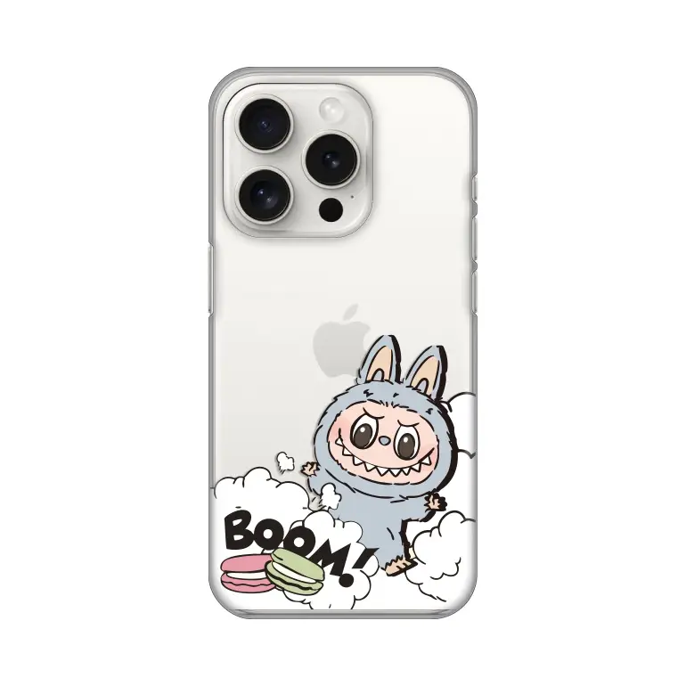 Torbica Silikonska Print Skin za Iphone 15 Pro 6.1 La Bubu Macaron
