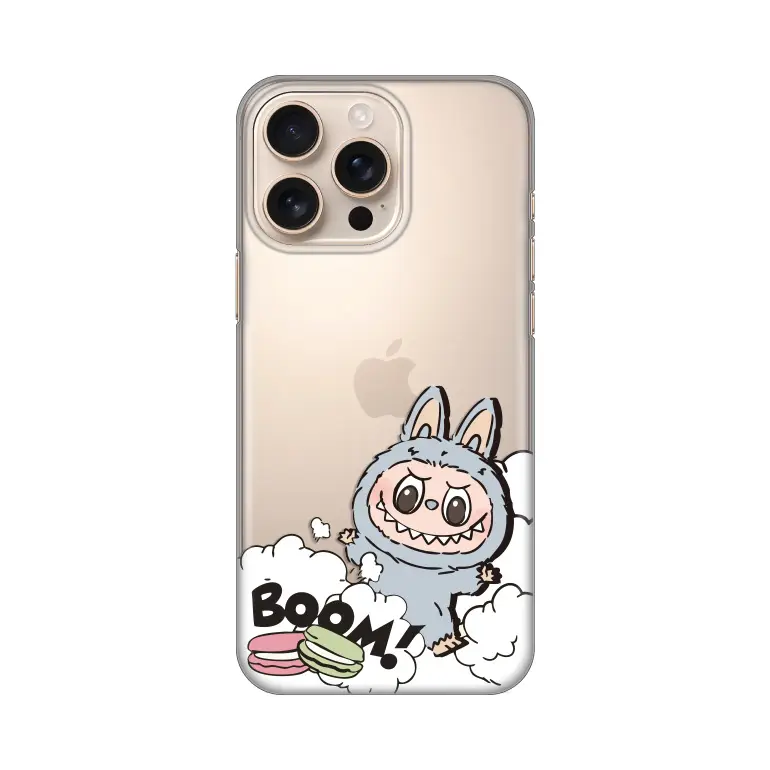 Torbica Silikonska Print Skin za Iphone 16 Pro Max 6.9 La Bubu Macaron