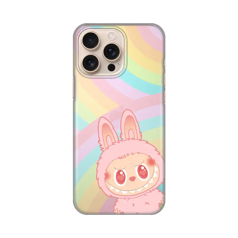 Torbica Silikonska Print Skin za Iphone 16 Pro Max 6.9 La Bubu Rainbow