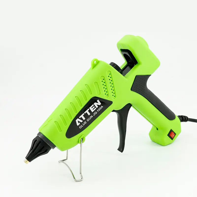 Pistolj za Vruce Lepljenje Jq-100a Atten Zeleni