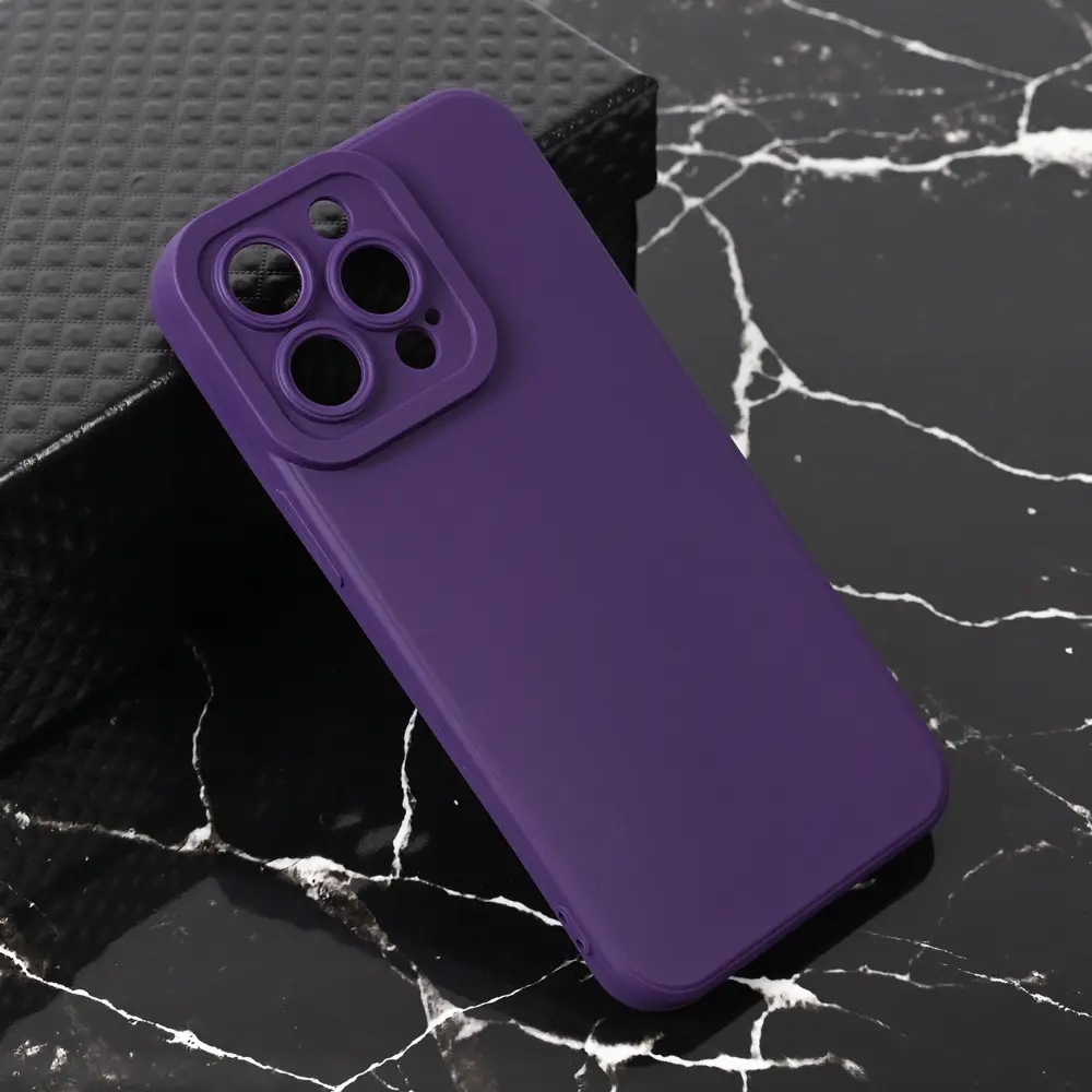 Torbica Teracell Giulietta za Iphone 13 Pro 6.1 Mat Tamno Ljubicasta