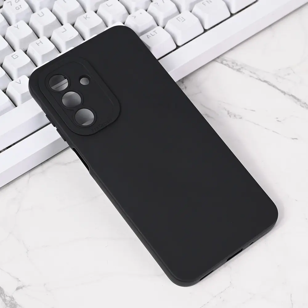 Torbica Silikon Pro Camera za Samsung A175 Galaxy A17 Crna