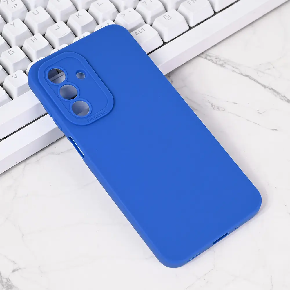 Torbica Silikon Pro Camera za Samsung A175 Galaxy A17 Plava