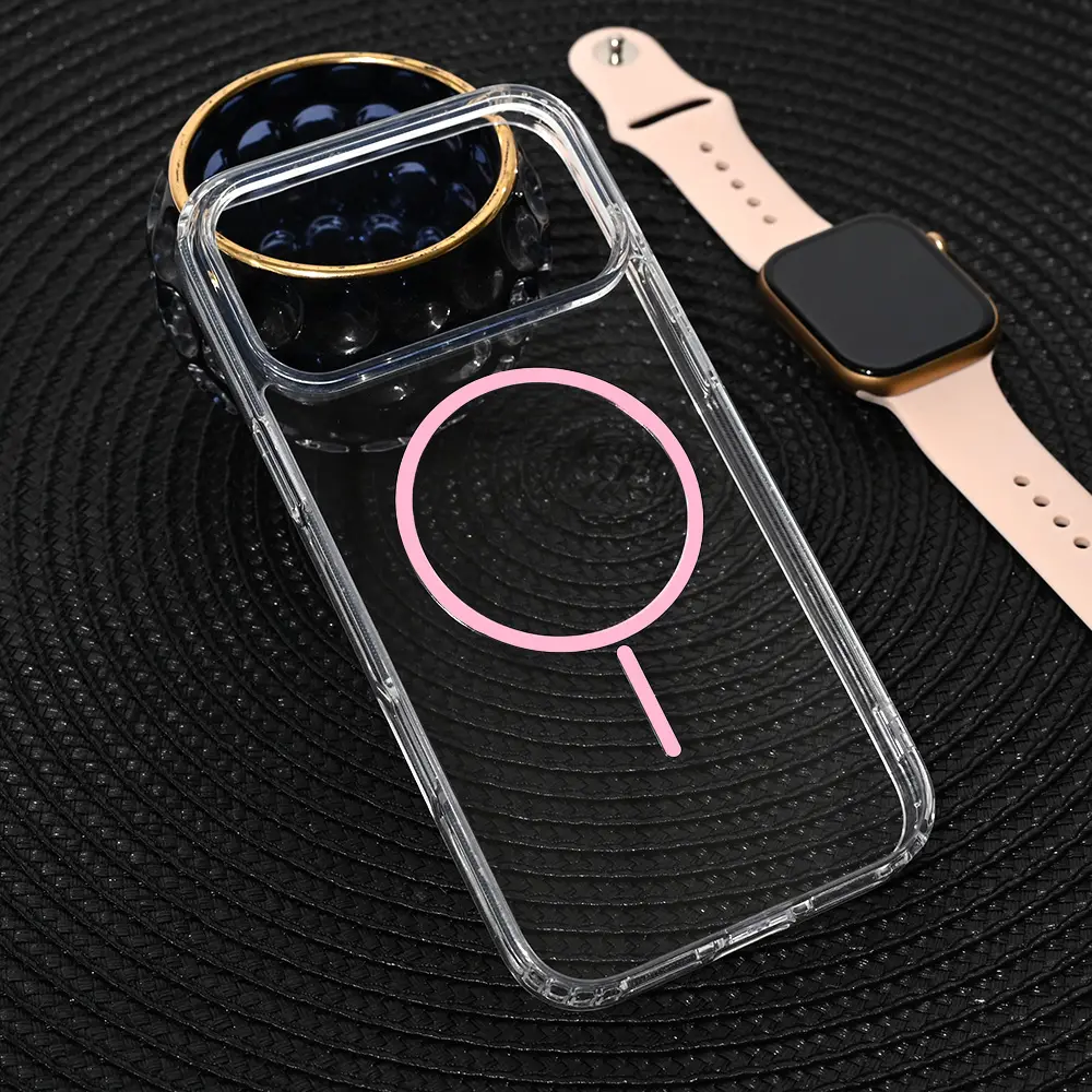 Torbica Magsafe Color Line za Iphone 17 Pro Max 6.9 Roze