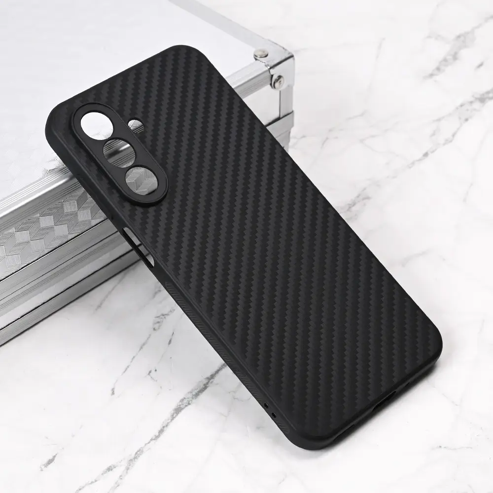 Torbica Carbon Fiber za Samsung A175F Galaxy A17 Crna