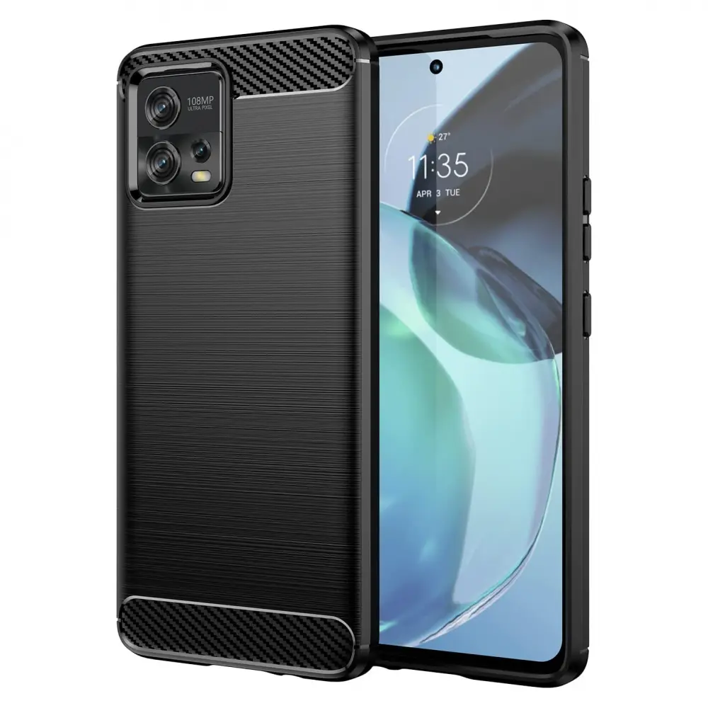 Torbica Defender Safeguard za Motorola Moto G72 Crna