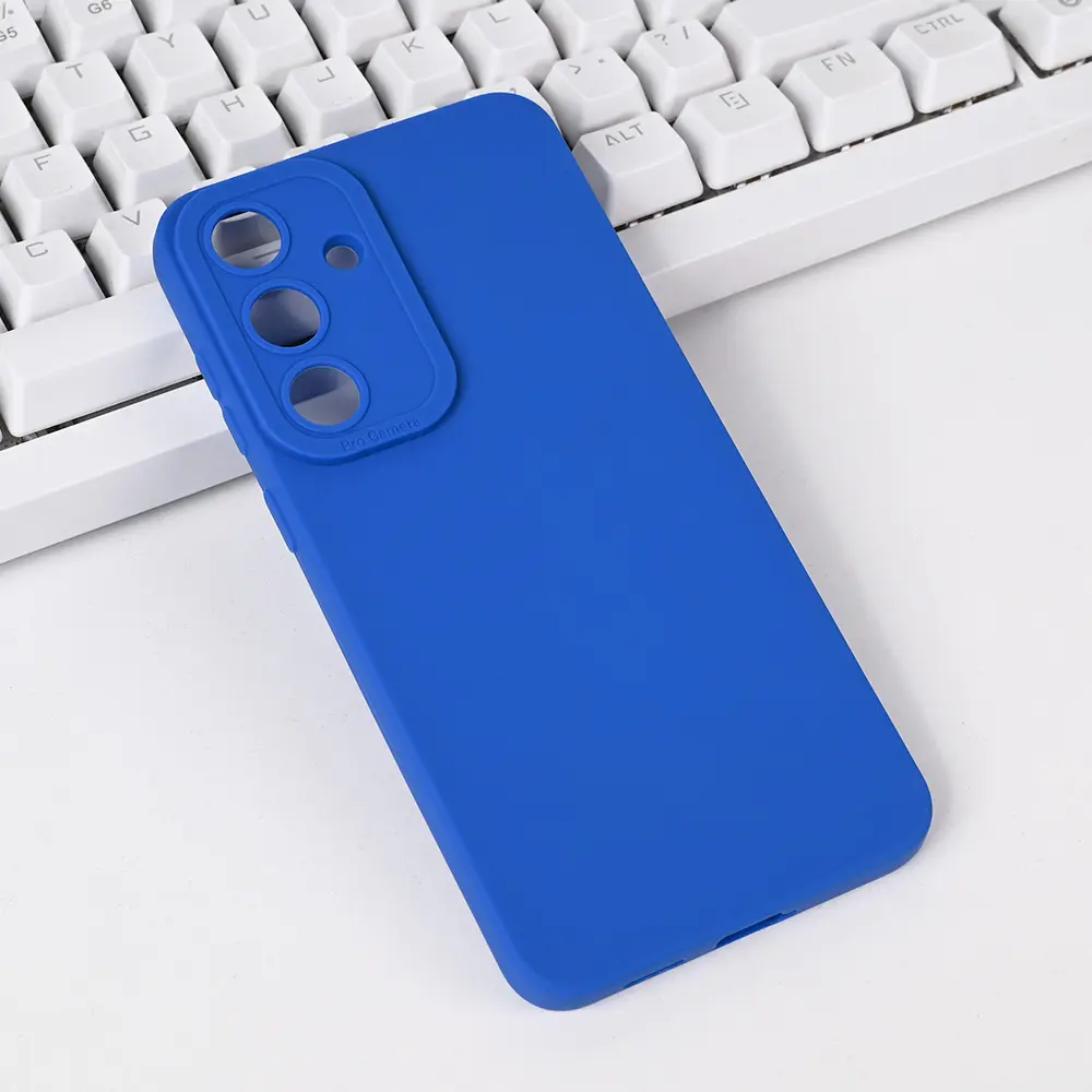 Torbica Silikon Pro Camera za Samsung S731B Galaxy S25 FE Plava